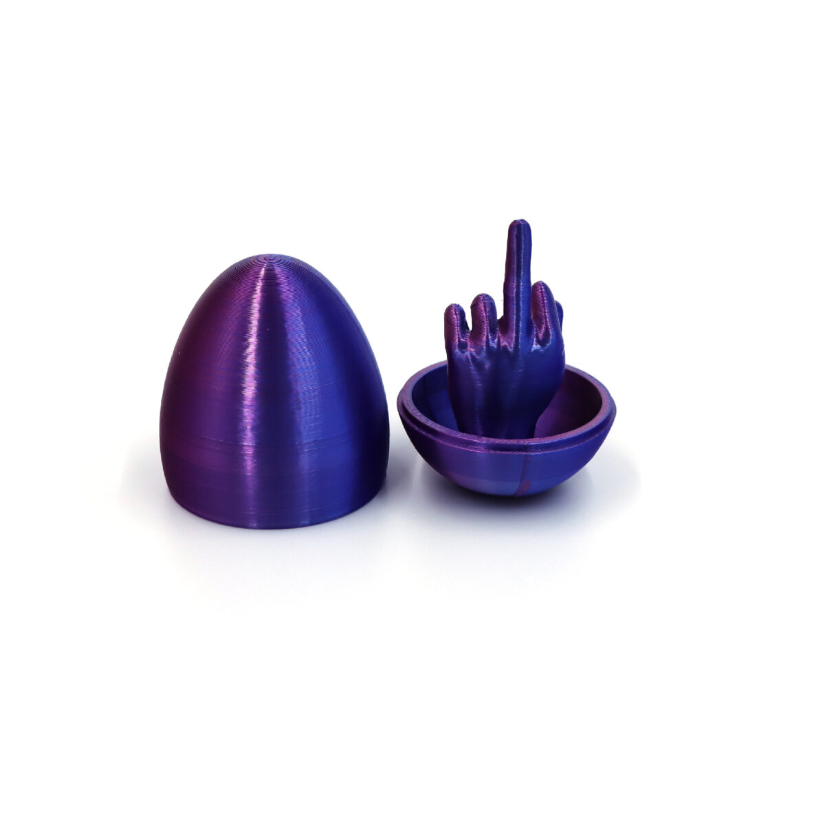 Surprise middle finger eggs