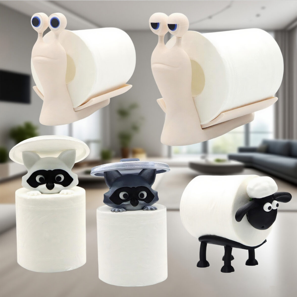 Sheep Toilet Roll Holder