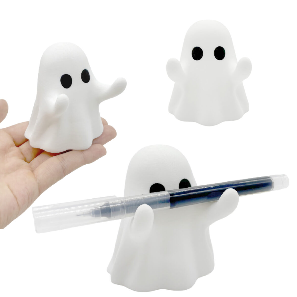 O1CN01OX6VD01fQy88jGl33_!!2216631264002-0-cib Cute Ghost Pen Holder