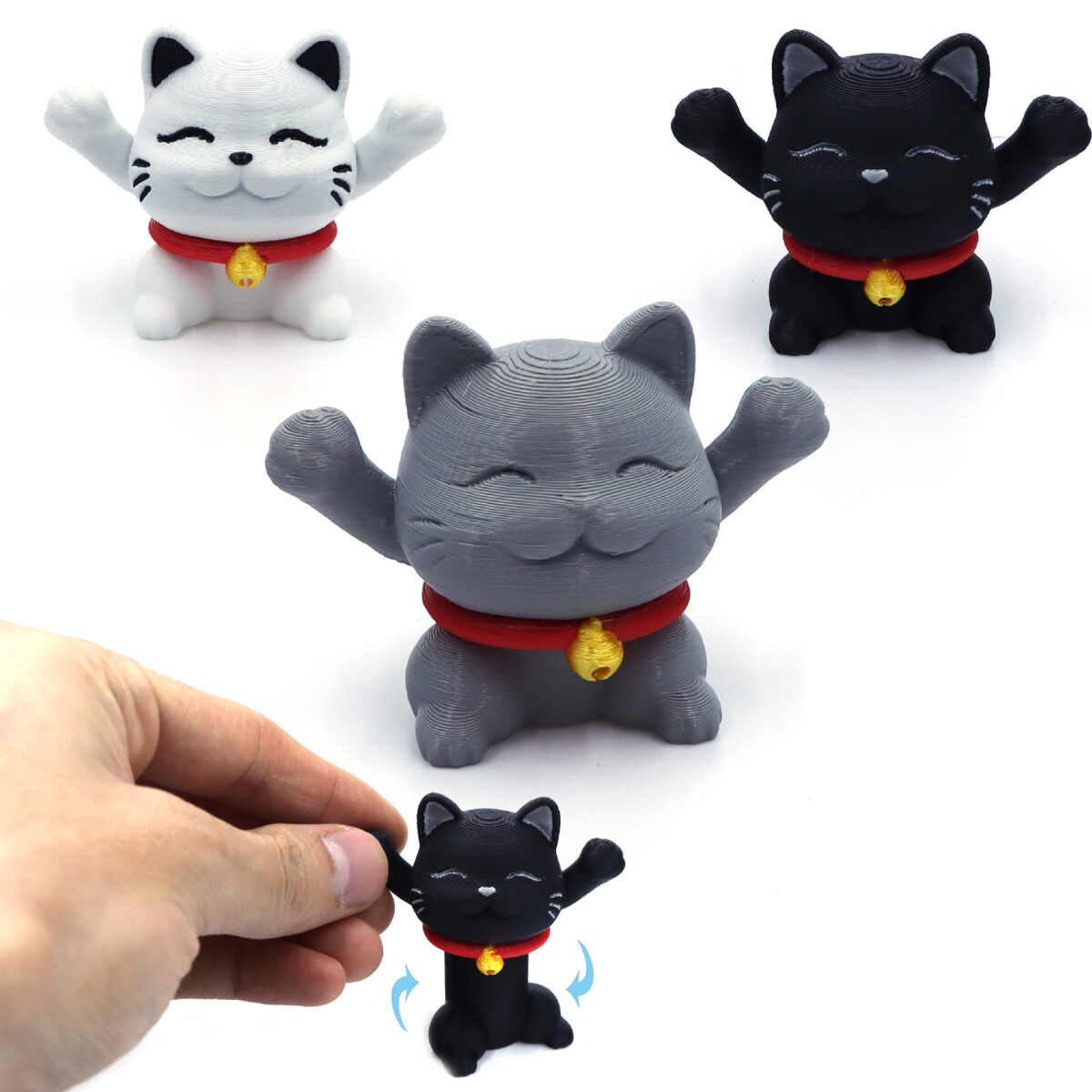 Spiral Cat Fidget Toy