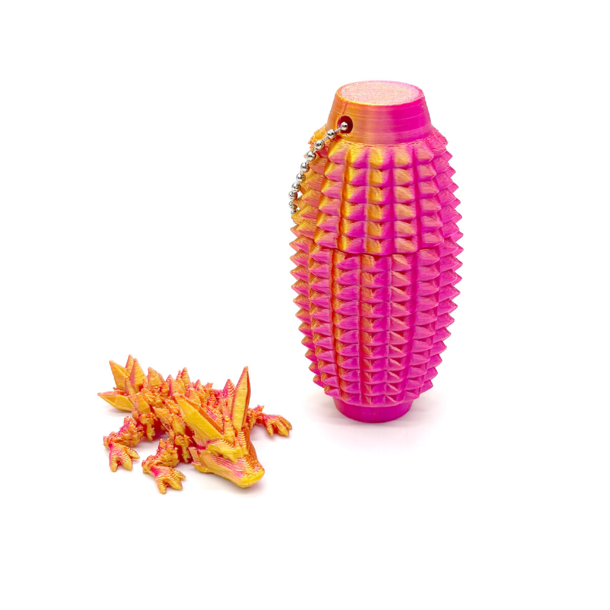 Spiky Grippie Stim Keychain