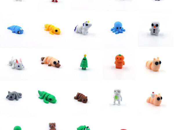 Colorful Animal Figurines