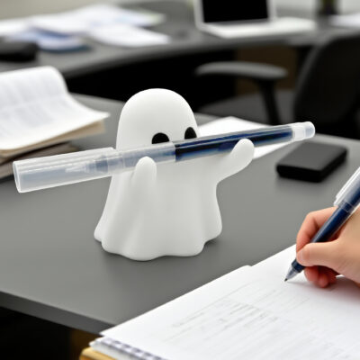 O1CN01q4KuPi1fQy88nr7HK_!!2216631264002-0-cib Cute Ghost Pen Holder