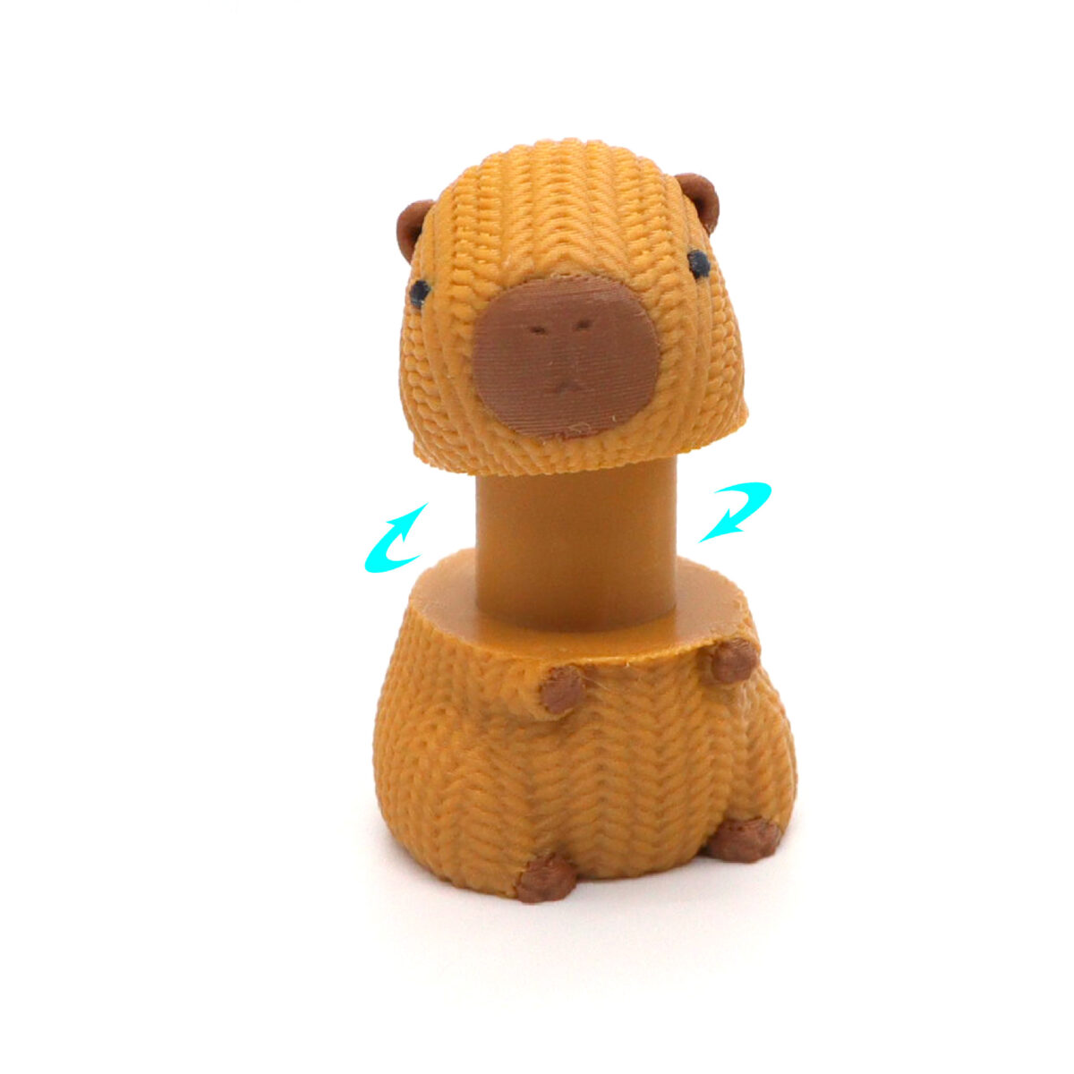 Capybara Spiral Fidget Toy