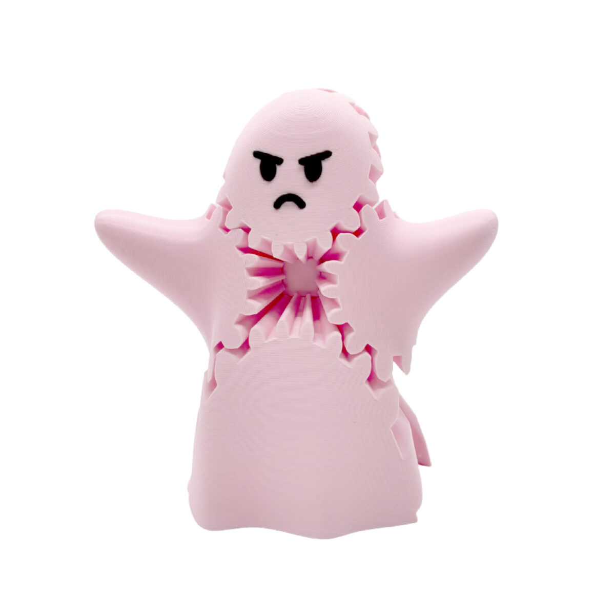 3D Printed Ghost Gear Cube