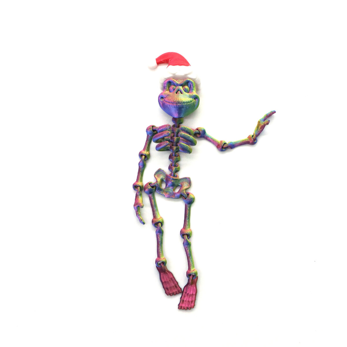 3D Printed Skeleton Skull Man