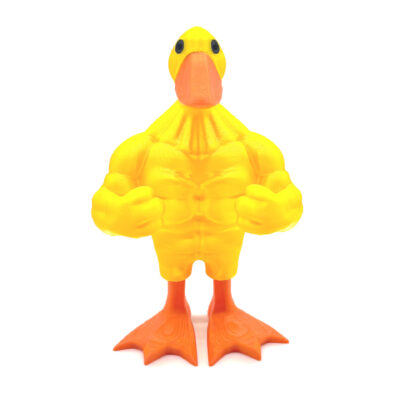 Creative Funny Muscular Duck Magnetic Statue