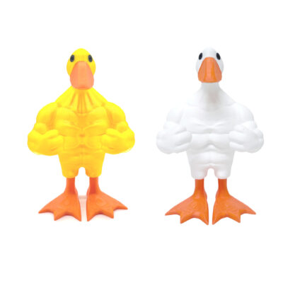 Creative Funny Muscular Duck Magnetic Statue