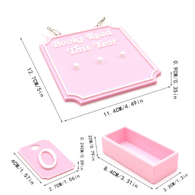 Hanging Bookshelf Counter bookish decor Hanging Bookshelf Counter bookish decor