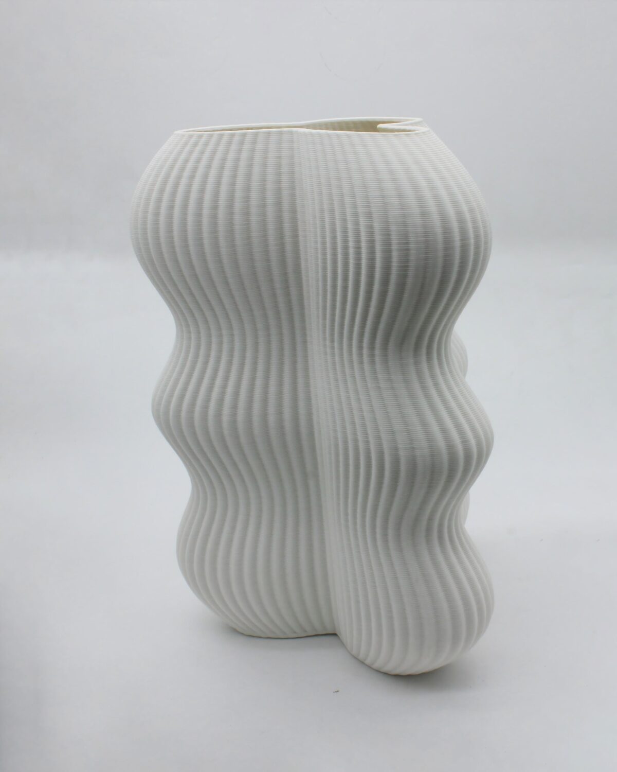 Molten-translucent Vase