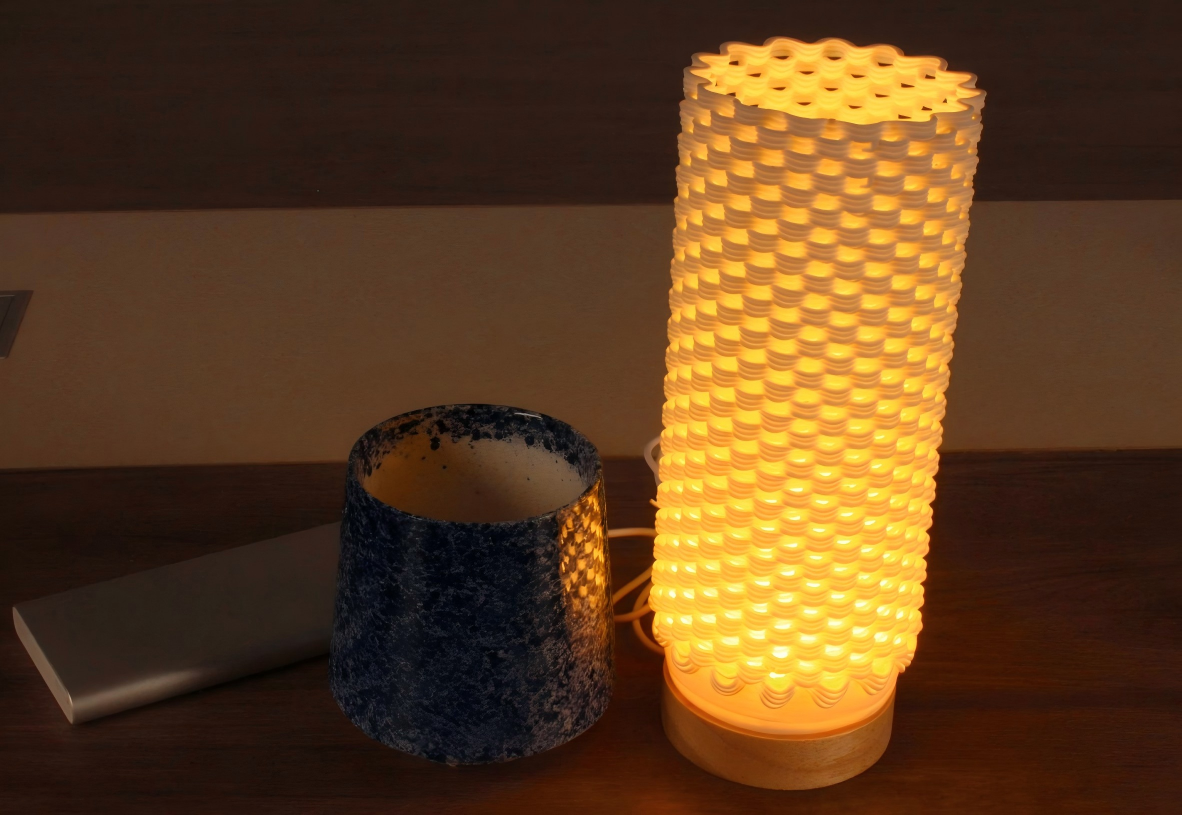 Woven Texture Night Light