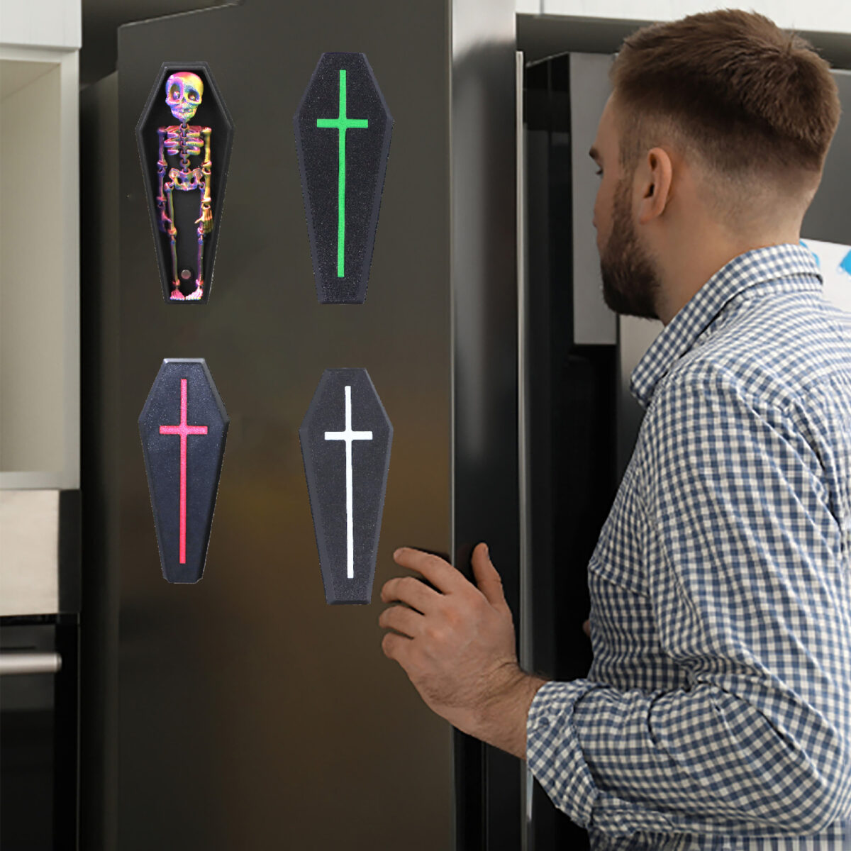 3D Printed Skeleton Figurine