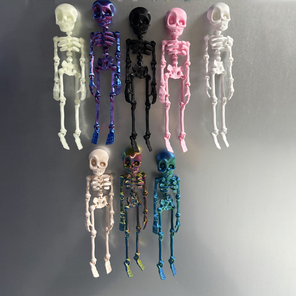 3D Printed Skeleton Figurine