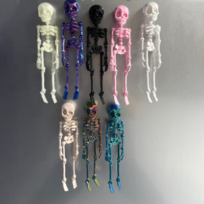 3D Printed Skeleton Figurine