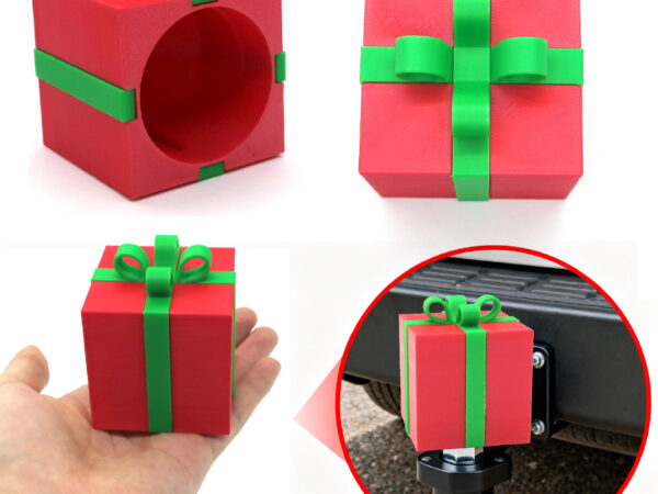 Christmas Gift Box Tow Hook Cover