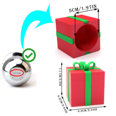 Christmas Gift Box Tow Hook Cover