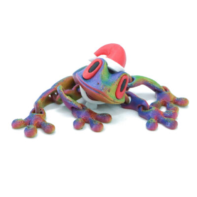 Christmas Magnetic Frog Fridge Magnet