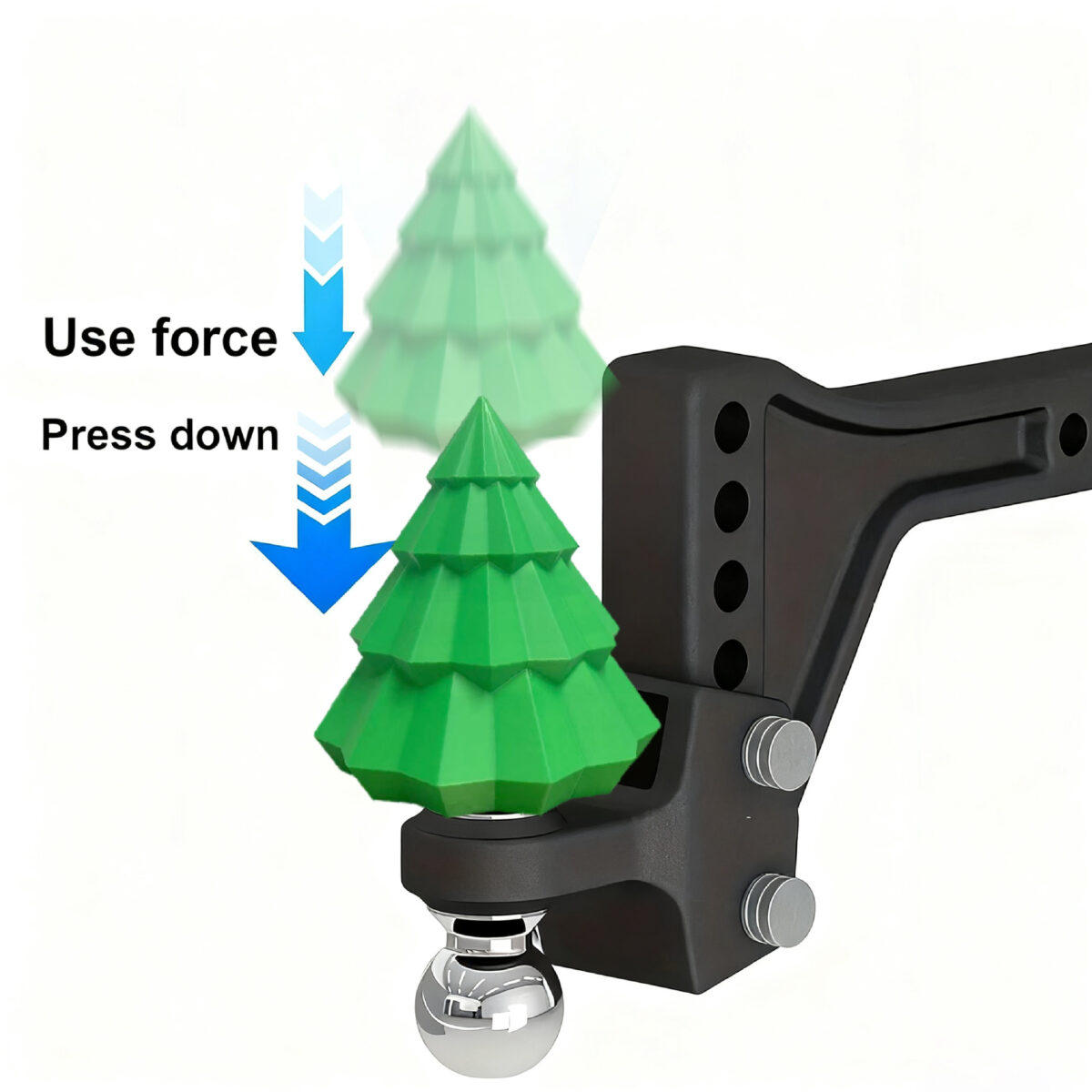 Christmas Tree Tow Hook Cover