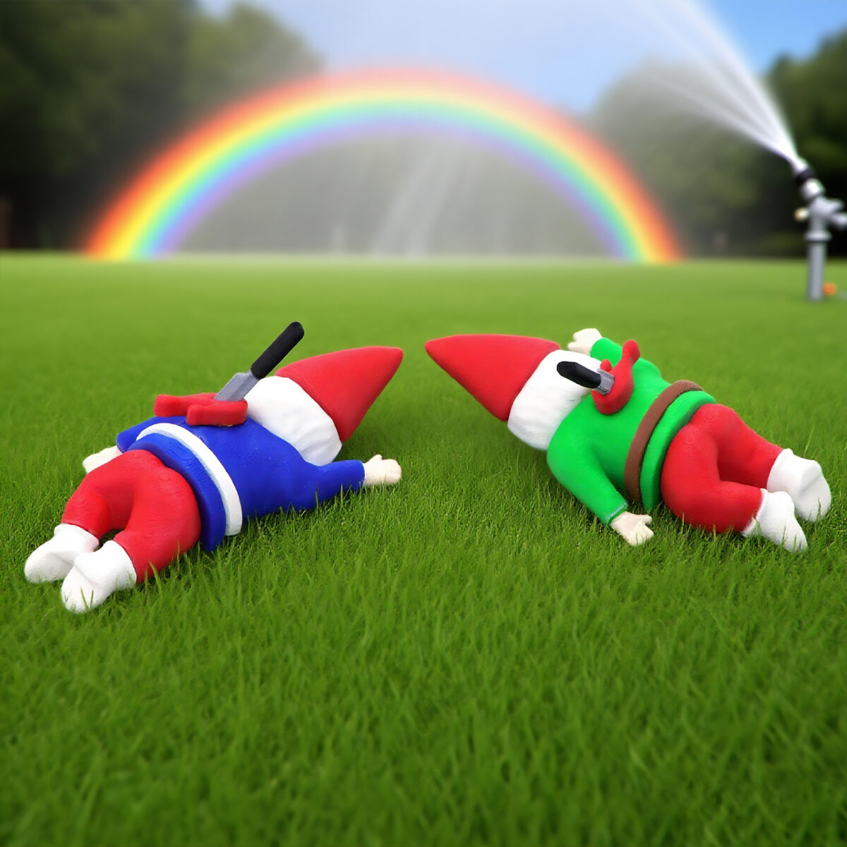 Humorous Santa Claus Ornament