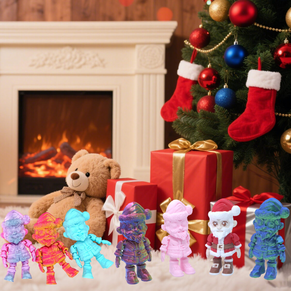 Santa Claus Fridge Magnet