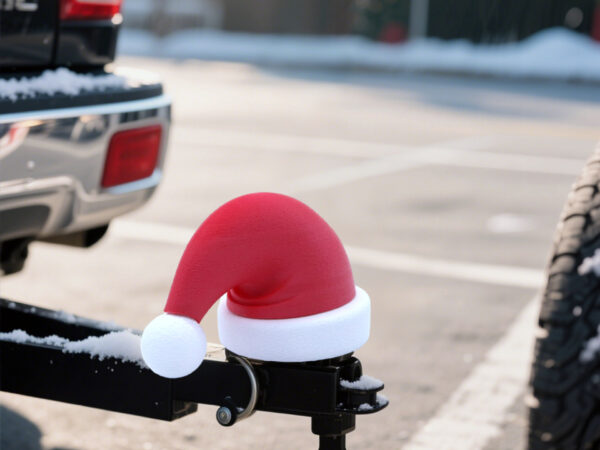 Santa Hat Car Tow Hook Cover2 Santa Hat Car Tow Hook Cover