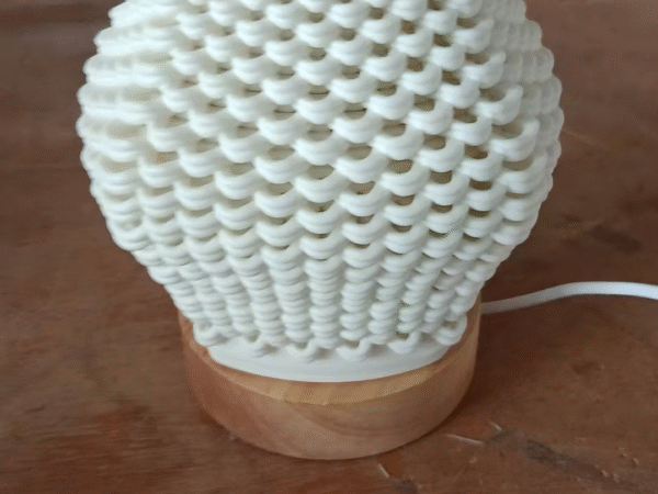Vase-shaped night light