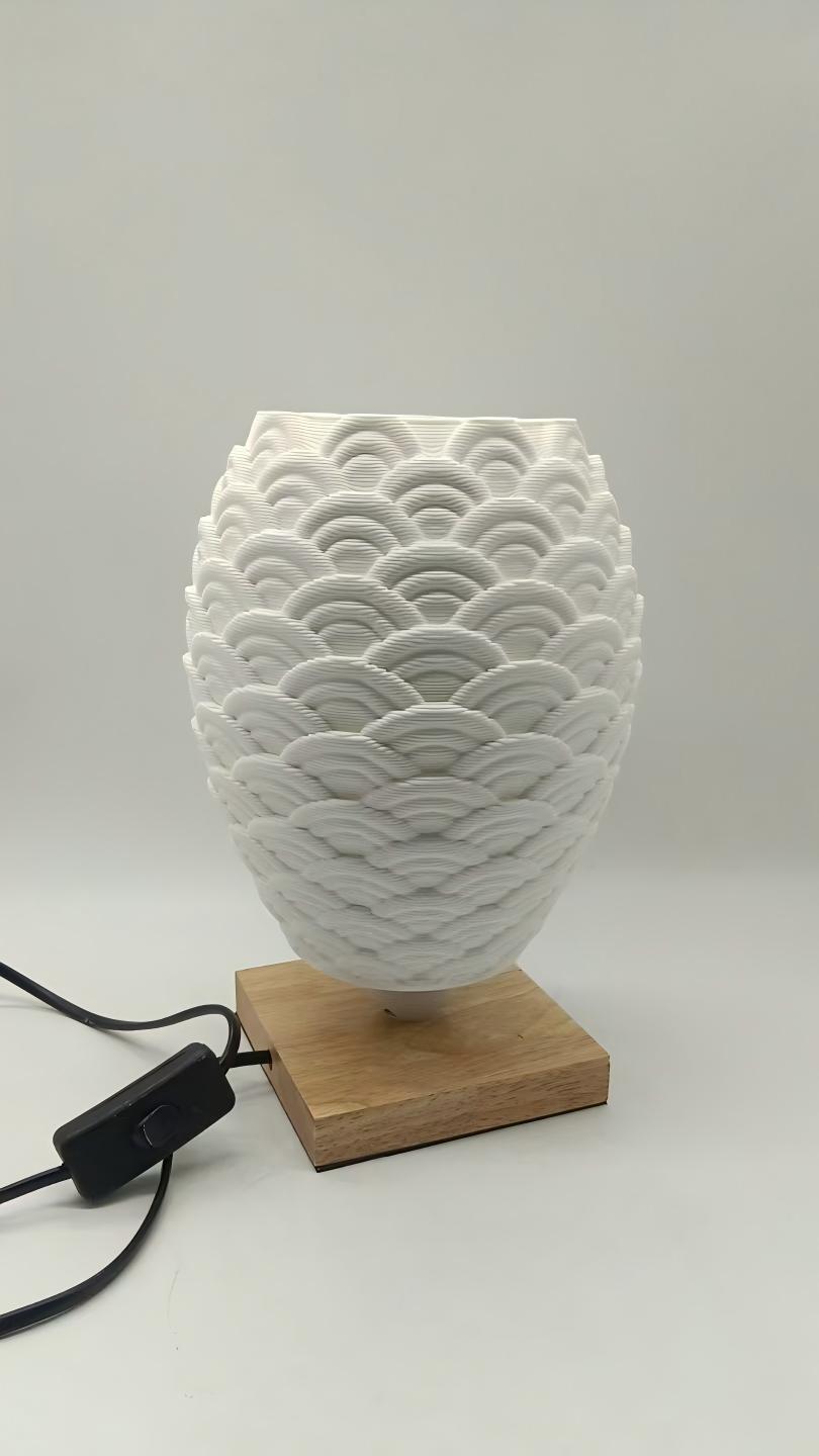 Vase-shaped night light