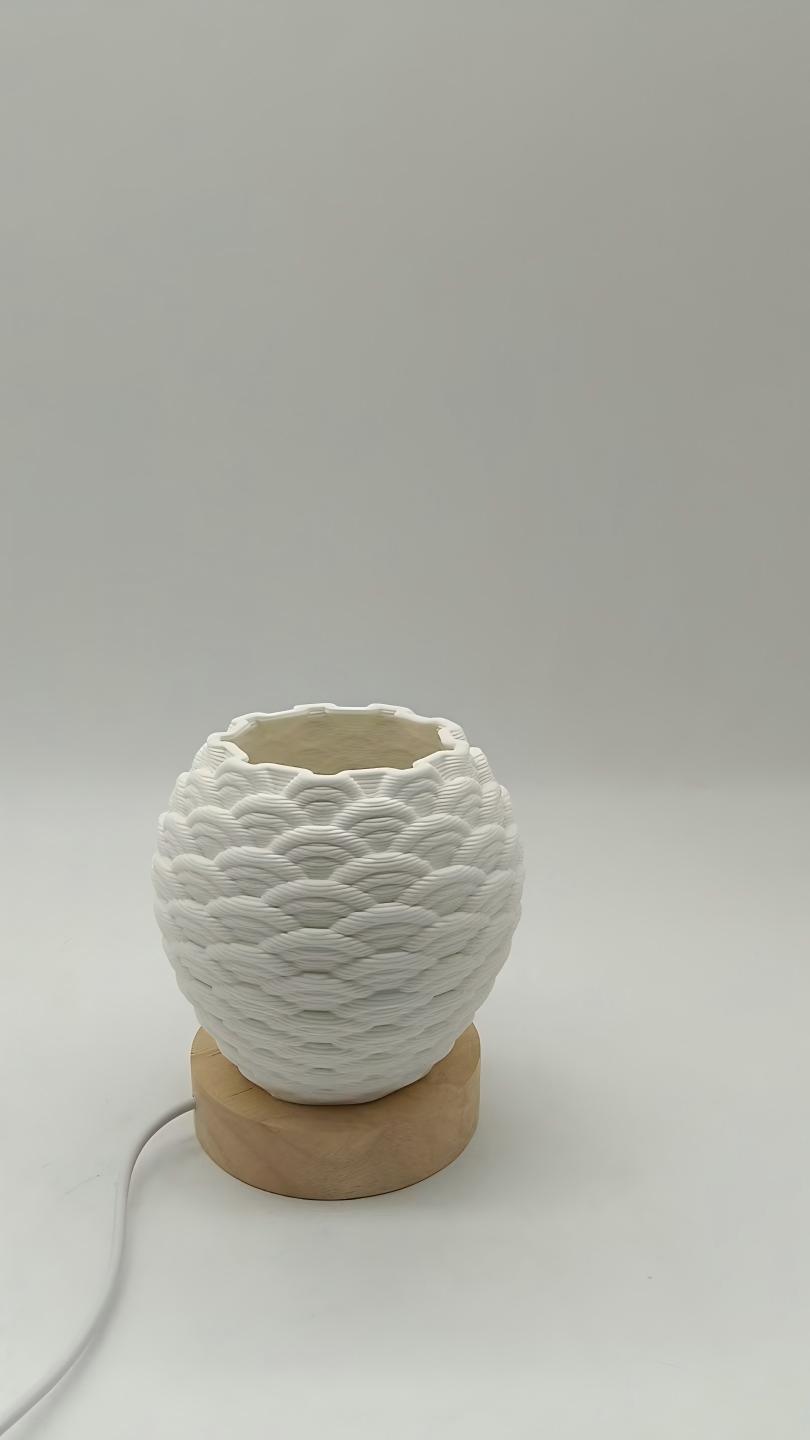 Vase-shaped night light