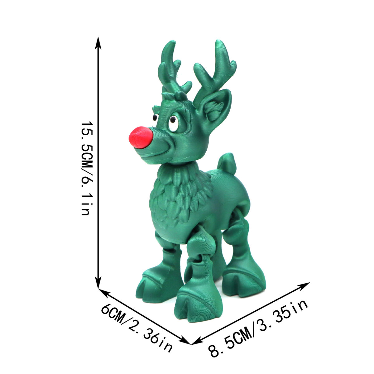 Christmas Reindeer Figurine