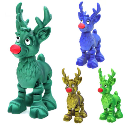 Christmas Reindeer Figurine