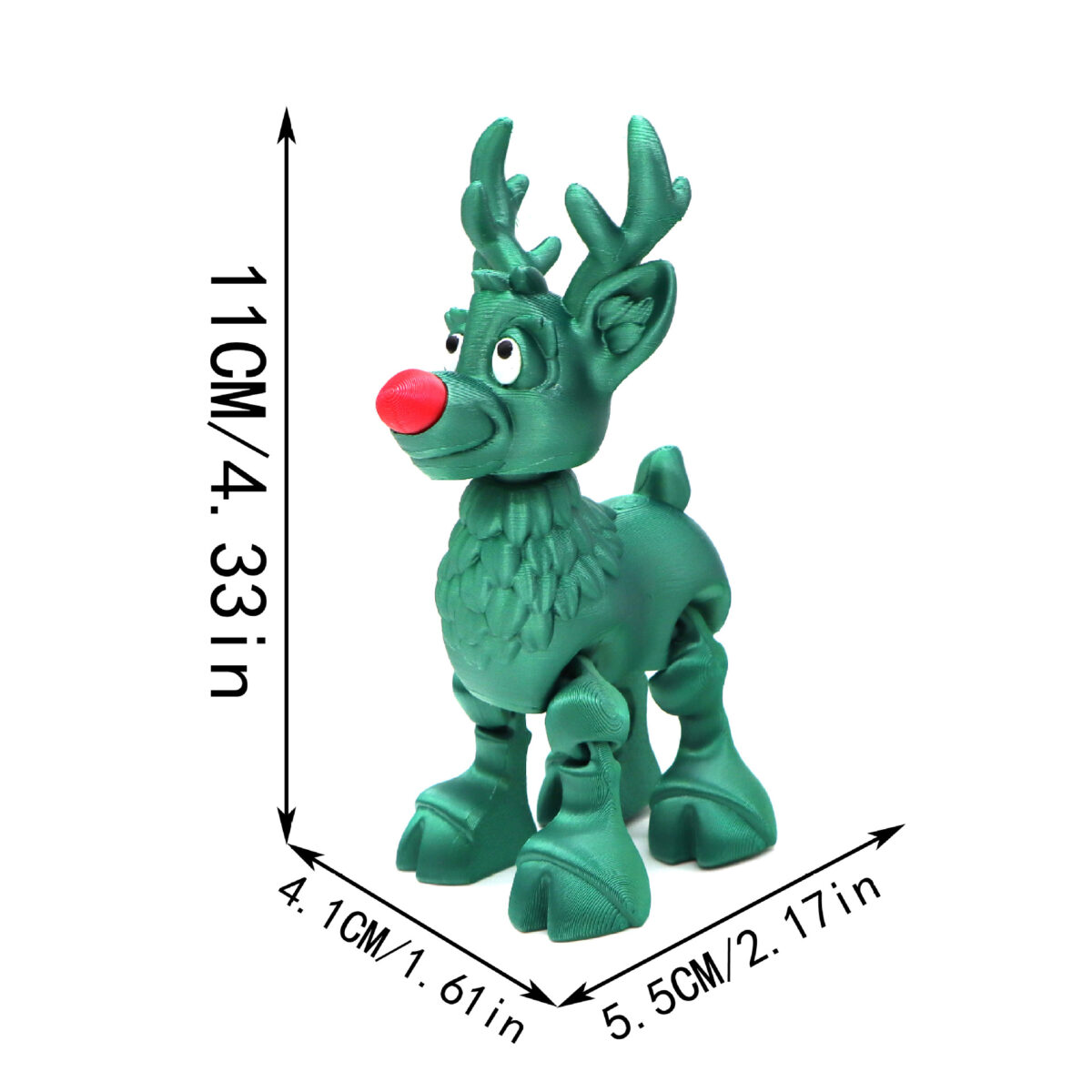 Christmas Reindeer Figurine