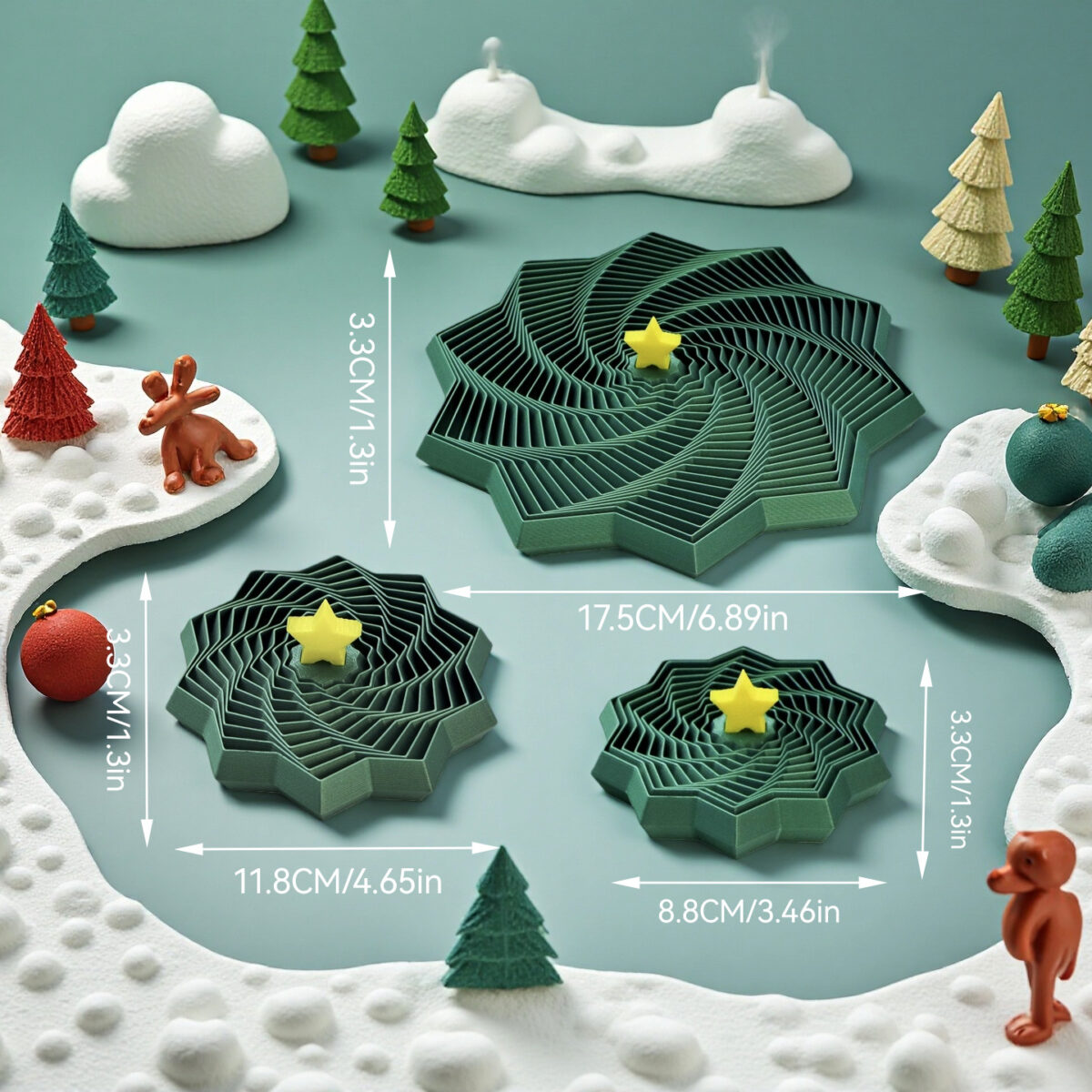 Christmas Star Carrot Tower