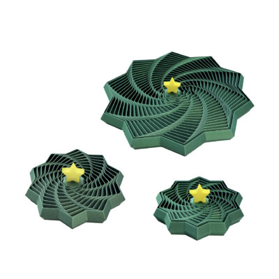 Christmas Star Carrot Tower