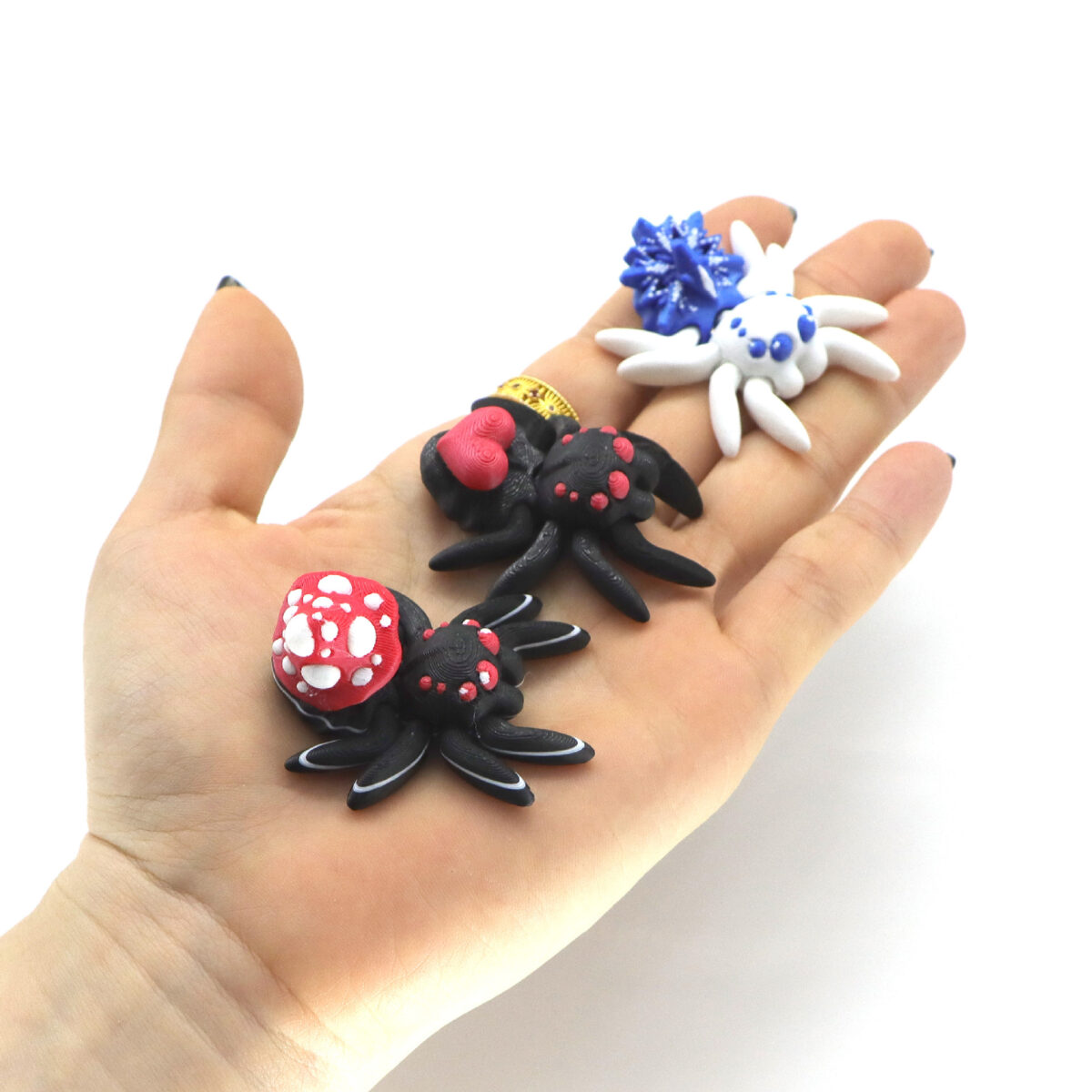 3D Printed Cartoon Spider Ornament