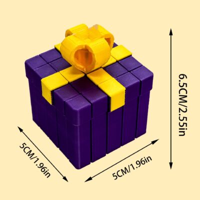 3D Printed Christmas Fidget Gift Box