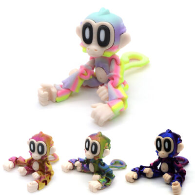 3D Printed Hinge Monkey