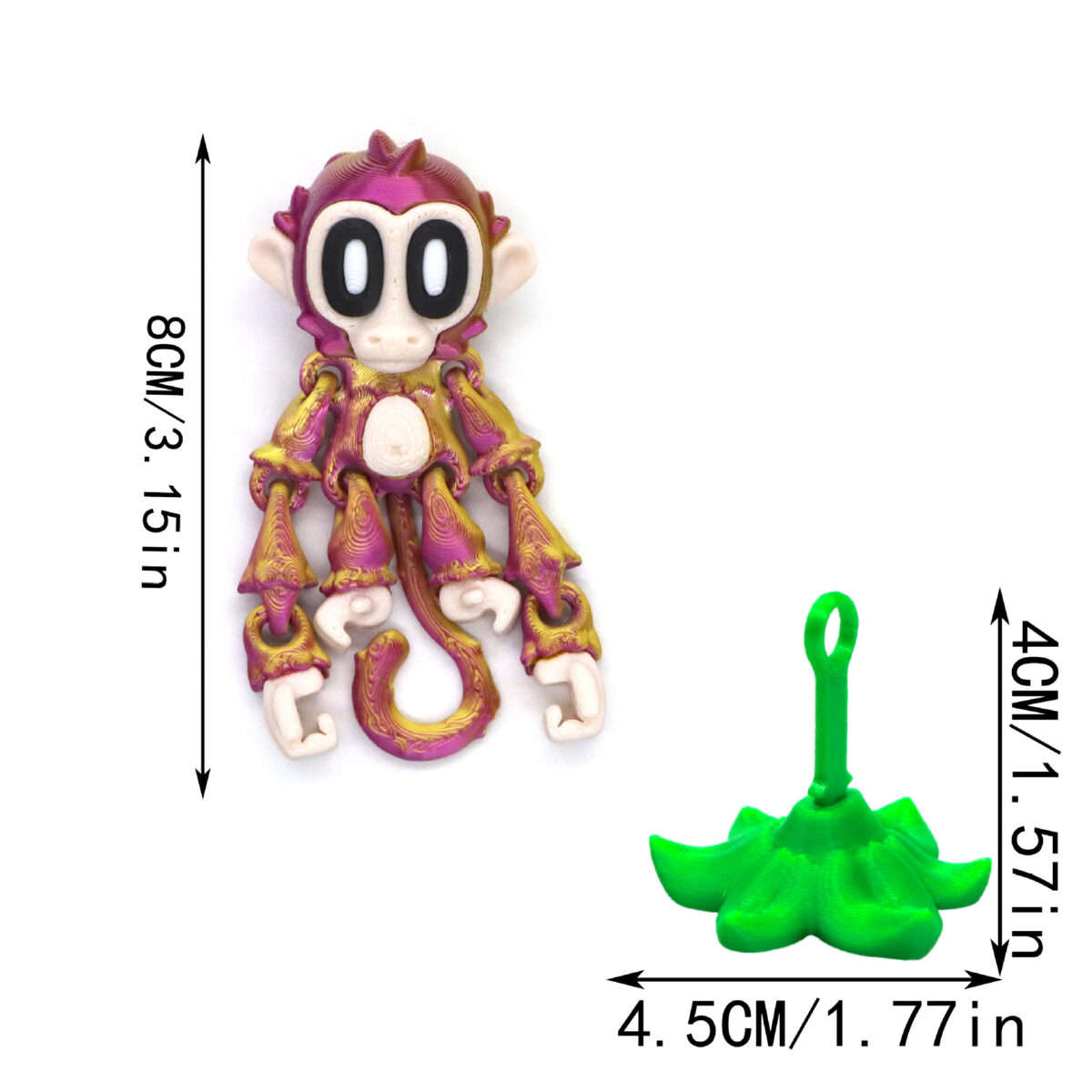 3D Printed Hinge Monkey