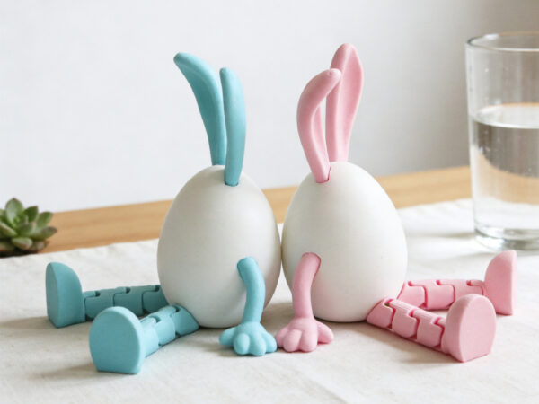 3D Printed Easter Bunny Egg