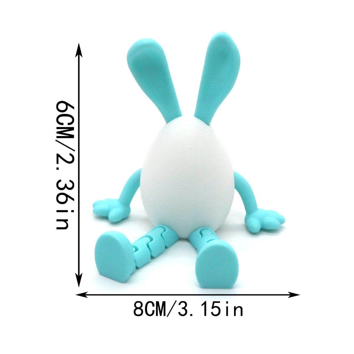 3D Printed Easter Bunny Egg