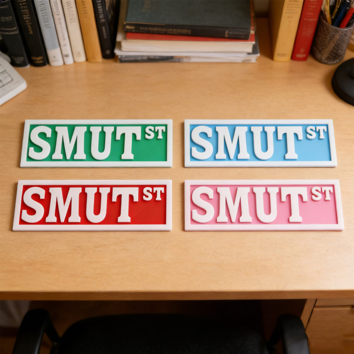 3D Printed Book Classification Labels