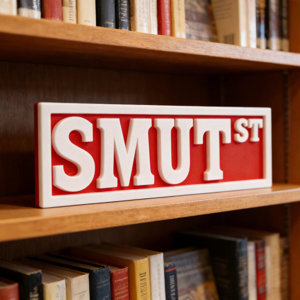 3D Printed Book Classification Labels