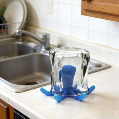 3D Printed Octopus Cup Drying Rack