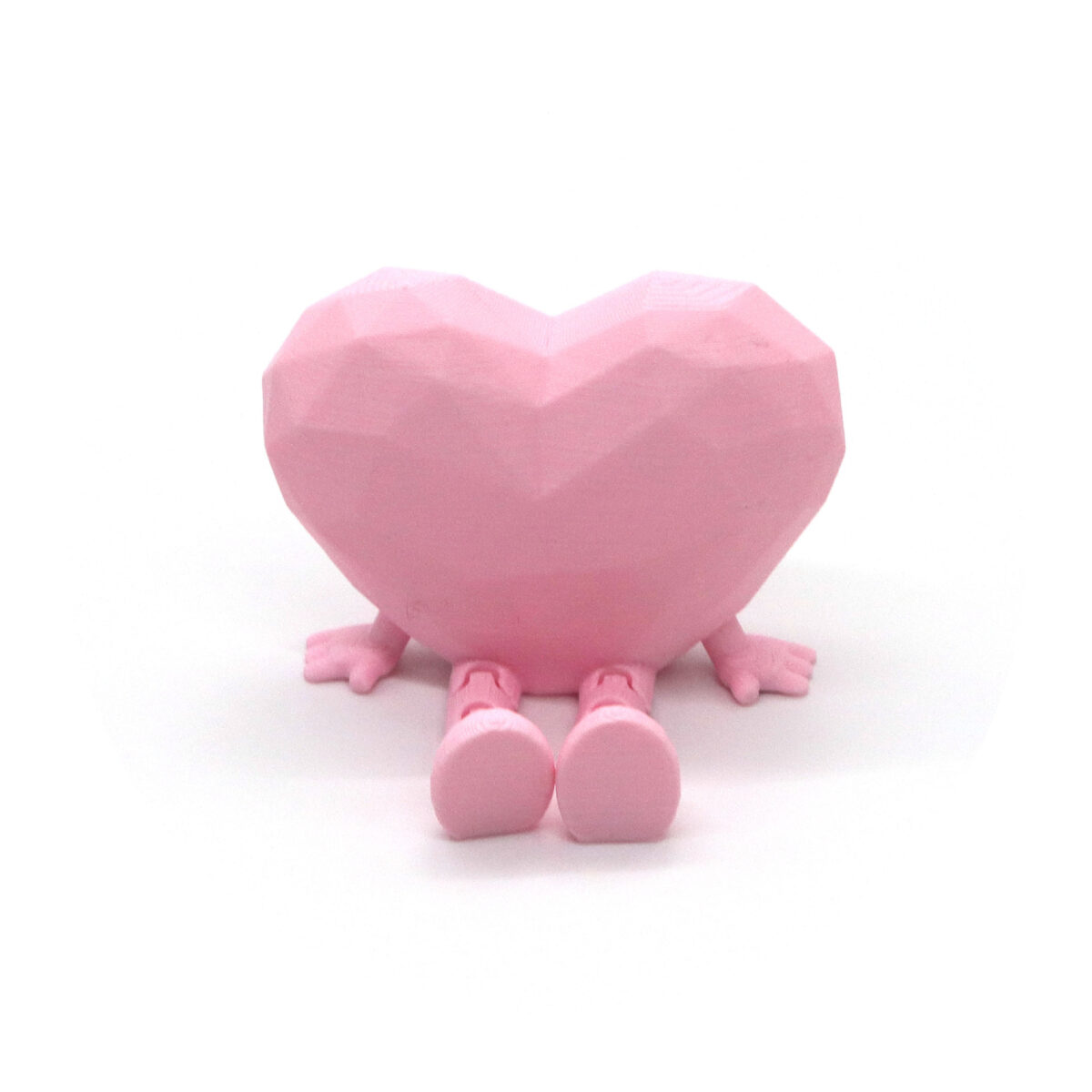 3D Printed Valentine's Heart Jointed Figurine