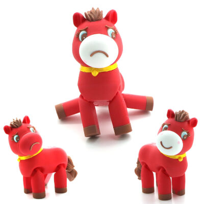 3D Printed Year of the Horse Mascot4 3D Printed Year of the Horse Mascot