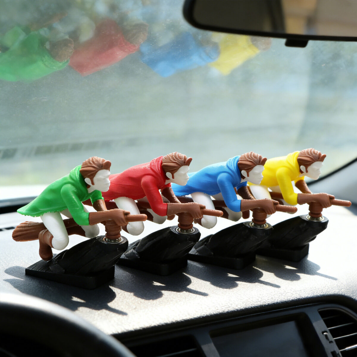 Broomstick Dashboard Drift Ornaments