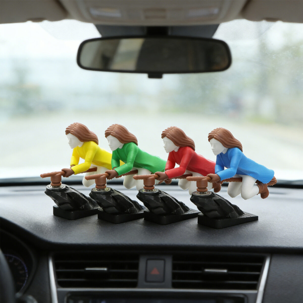 Broomstick Dashboard Drift Ornaments