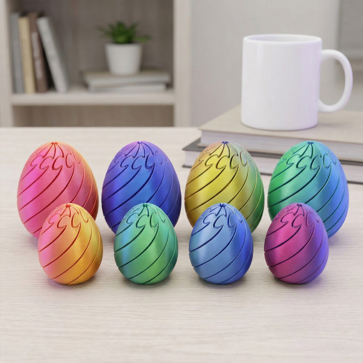 3D Twisty Fidget Egg11 3D Twisty Fidget Egg