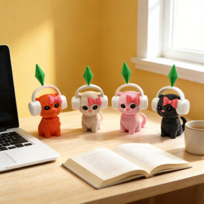 Dancing Cat with Plumbob15 Dancing Cat with Plumbob