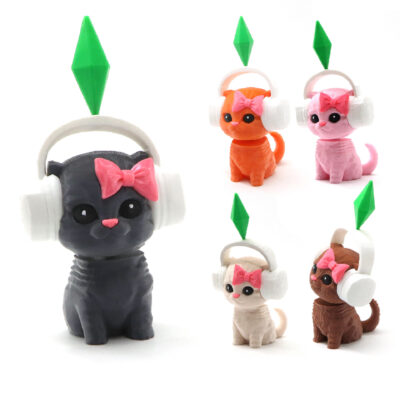 Dancing Cat with Plumbob8 Dancing Cat with Plumbob