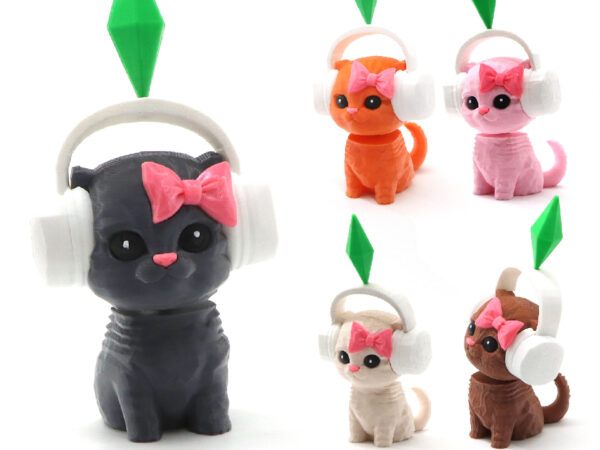 Dancing Cat with Plumbob